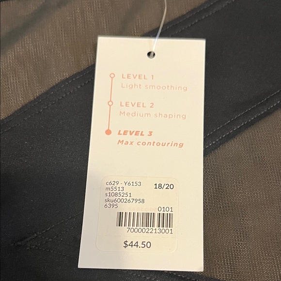 Cacique Black Ultra High-Waisted Brief Level 3 - Picture 3 of 11